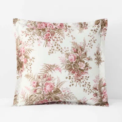 The Company Store Antara Reversible Premium Smooth Sateen Sham In Multi