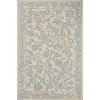 The Company Store Arboretum Wool Rug In Blue