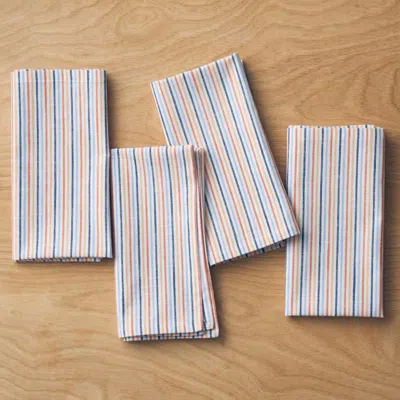 The Company Store Ari Napkins, Set Of 4 In Multi