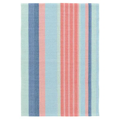 The Company Store Aruba Stripe Handwoven Cotton Rug In Multicolor