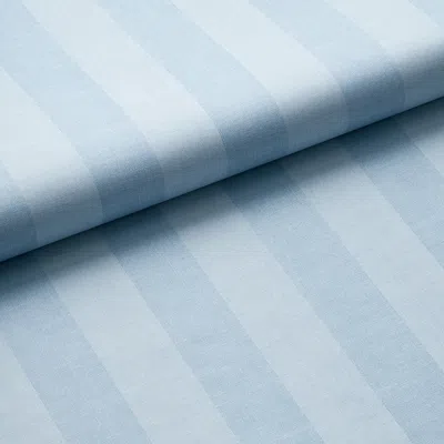 The Company Store Ava Traditional Wallpaper In Stripe Blue