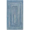 The Company Store Bambini Braided Chenille Rug In Blue