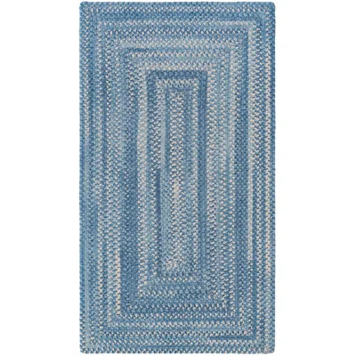 The Company Store Bambini Braided Chenille Rug In Blue