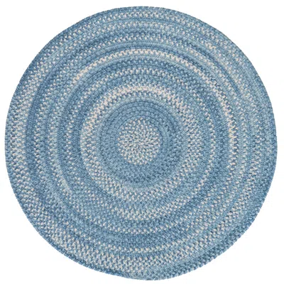The Company Store Bambini Braided Chenille Rug In Blue