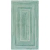 The Company Store Bambini Braided Chenille Rug In Green/teal/turquoise Blue