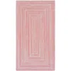 The Company Store Bambini Braided Chenille Rug In Pink