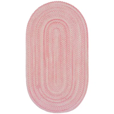 The Company Store Bambini Braided Chenille Rug In Pink