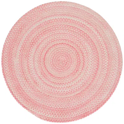 The Company Store Bambini Braided Chenille Rug In Pink