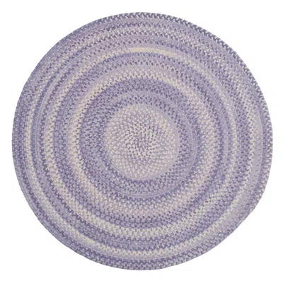 The Company Store Bambini Braided Chenille Rug In Purple