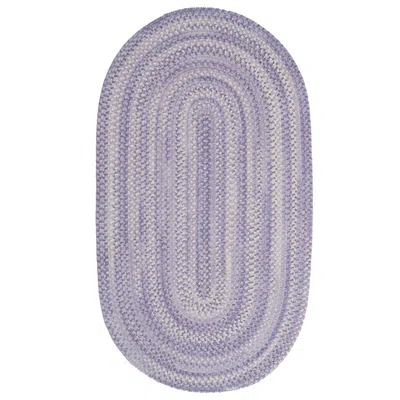 The Company Store Bambini Braided Chenille Rug In Purple