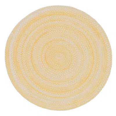 The Company Store Bambini Braided Chenille Rug In Yellow