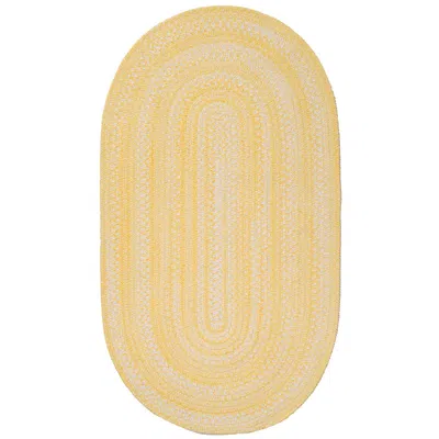The Company Store Bambini Braided Chenille Rug In Yellow