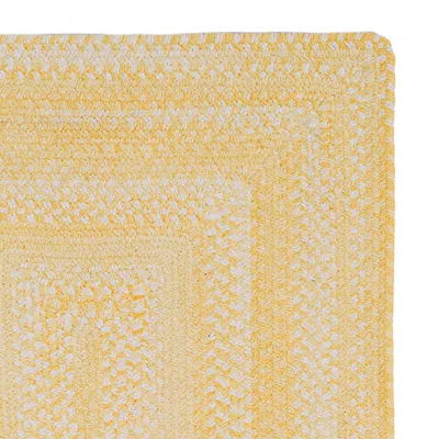 The Company Store Bambini Braided Chenille Rug In Yellow