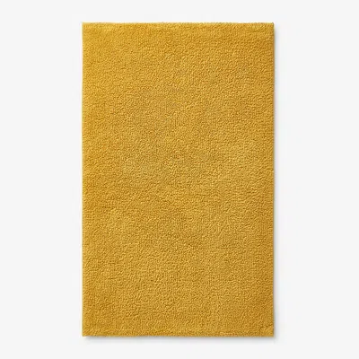 The Company Store Bath Rug In Deep Yellow