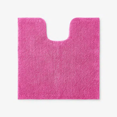 The Company Store Bath Rug In Magenta Pink