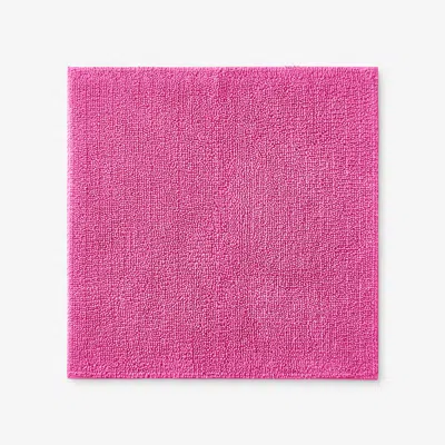 The Company Store Bath Rug In Magenta Pink