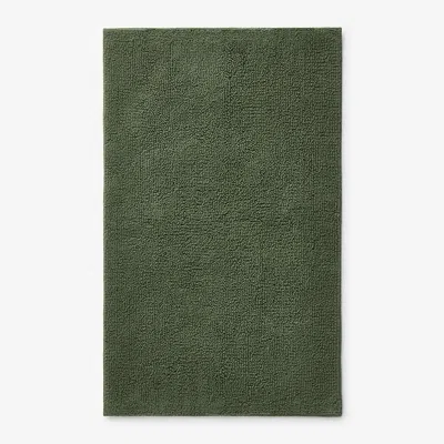 The Company Store Bath Rug In Marsh Green