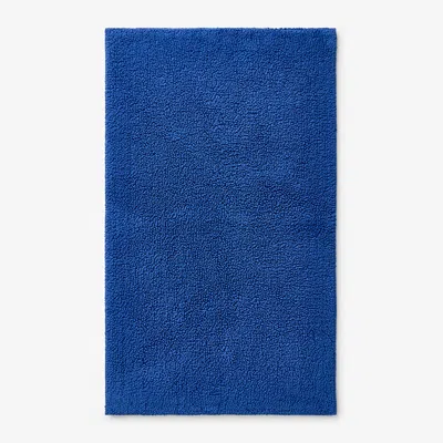 The Company Store Bath Rug In Royal Blue