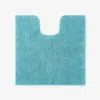 The Company Store Bath Rug In Teal/turquoise Blue