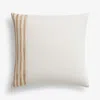 The Company Store Belinha Decorative Square Pillow Cover In Yellow