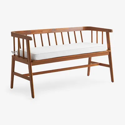 The Company Store Bench Cushion In Brown