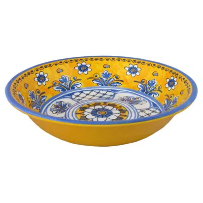 The Company Store Benidorm Serving Bowl In Yellow