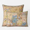 The Company Store Bettina Patchwork Quilted Sham In Beige/red