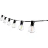 The Company Store Bistro Led String Lights In Black