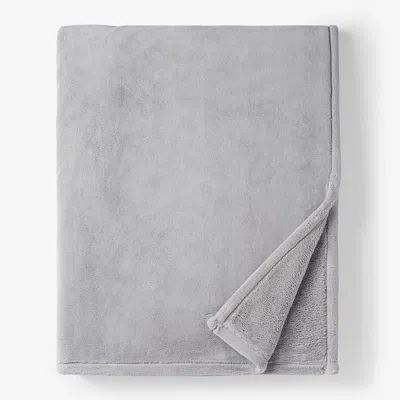 The Company Store Blanket In Gray Smoke