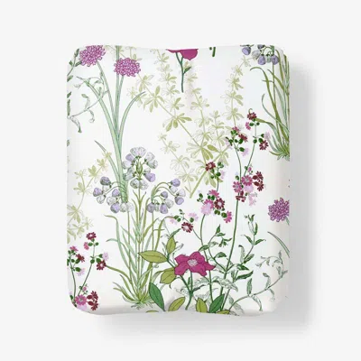The Company Store Bloom Meadow Classic Smooth Sateen Fitted Bed Sheet In Multi