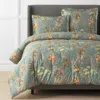 The Company Store Blooming Elegance Premium Smooth Wrinkle-free Sateen Comforter In Multi