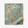 The Company Store Blooming Elegance Premium Smooth Wrinkle-free Sateen Flat Bed Sheet In Multi