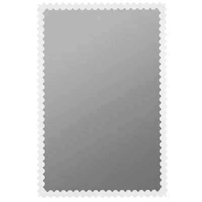 The Company Store Bria Hammel Ryder Mirror In White