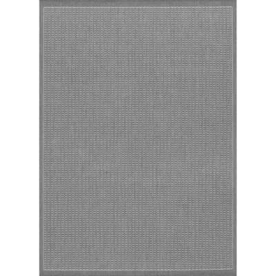 The Company Store Brookline Flatwoven Indoor/outdoor Rug In Light Gray