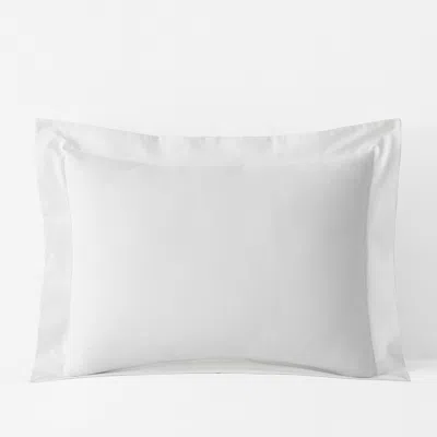 The Company Store Brushed Cotton Sham In White