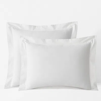 The Company Store Brushed Cotton Sham In White