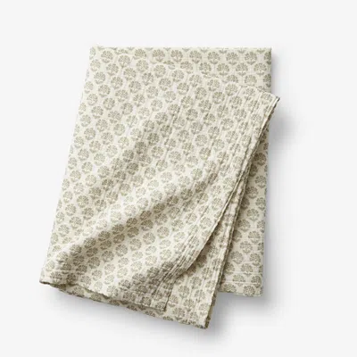 The Company Store Butta Gauze Throw Blanket In Beige