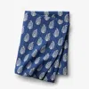 The Company Store Butta Gauze Throw Blanket In Blue