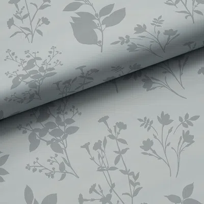 The Company Store Cameilla Silhouette Wallpaper In Gray