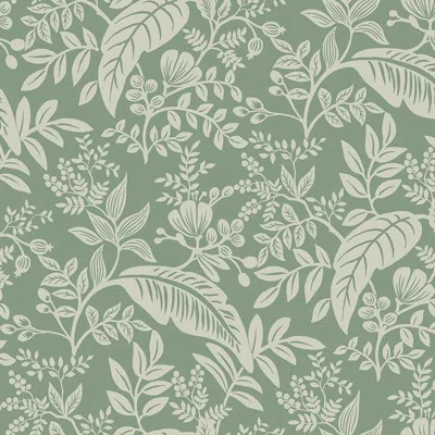 The Company Store Canopy Traditional Wallpaper In Green