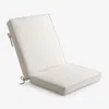 The Company Store Chair & Seatback Cushion In Beige