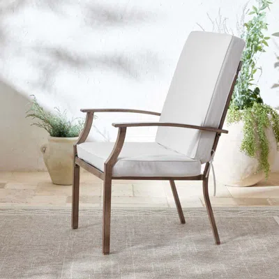 The Company Store Chair & Seatback Cushion In Multi