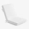 The Company Store Chair & Seatback Cushion In White