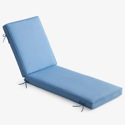 The Company Store Chaise Lounge Cushion In Air Blue
