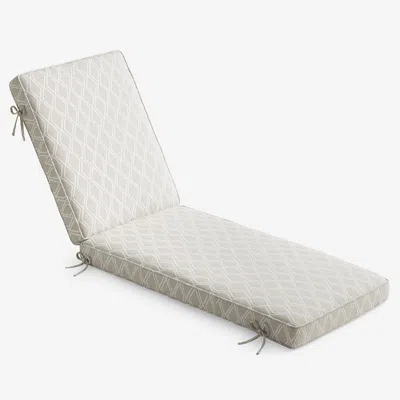 The Company Store Chaise Lounge Cushion In Beige