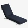The Company Store Chaise Lounge Cushion In Blue