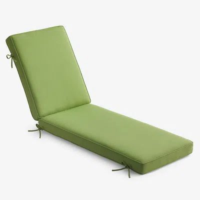 The Company Store Chaise Lounge Cushion In Green