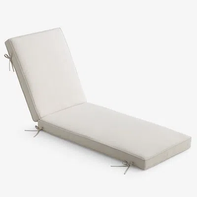 The Company Store Chaise Lounge Cushion In Sand