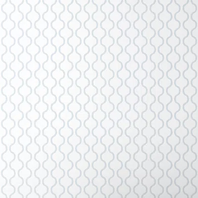 The Company Store Chateau Ogee Wallpaper In Light Blue