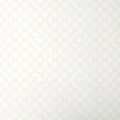 The Company Store Chateau Ogee Wallpaper In Pale Yellow